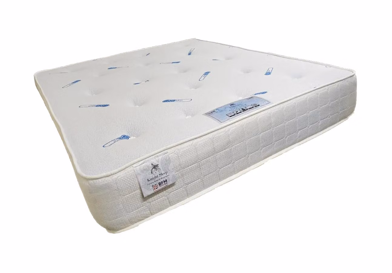 Knight Sleep Coolmax Gel Memory Spring Hybrid Mattress in White, Single – 2