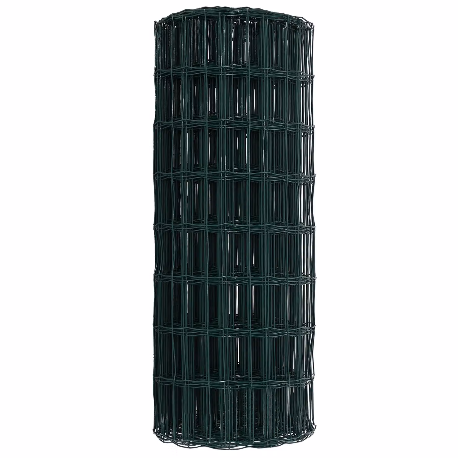Berkfield Home Euro Fence Green PVC-Coated Steel Fencing, 0.4 x 25 m – 4