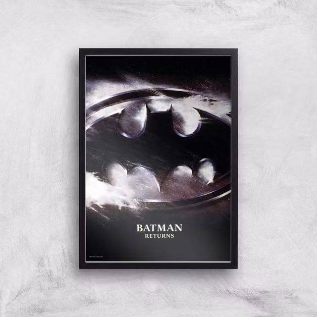 Batman Returns Multicolour Giclee Art Print Paper Poster A2