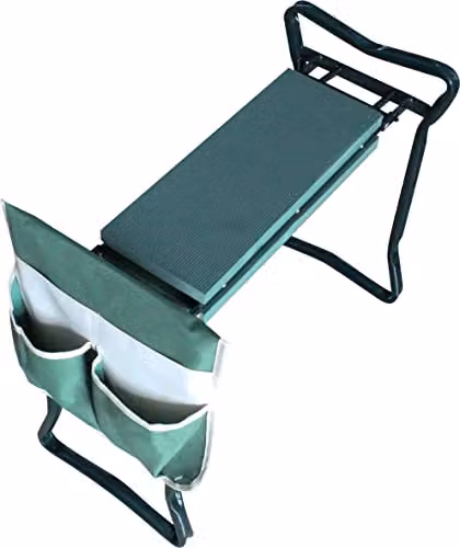 St Helens Home & Garden Folding Multi Use Garden Kneeler and Bench in Green – 1