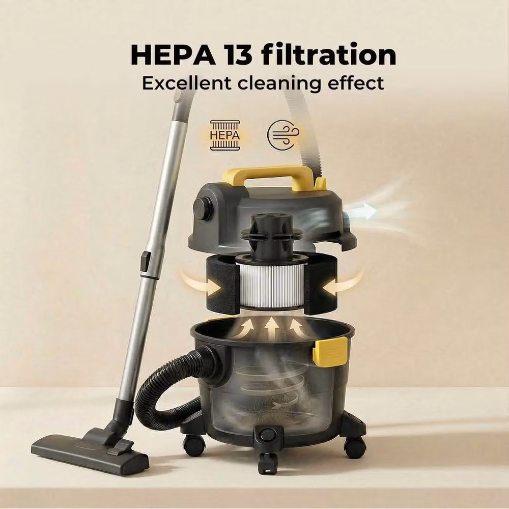 Kelvenix Spector Wet & Dry Cylinder Vacuum Cleaner in Black – 5