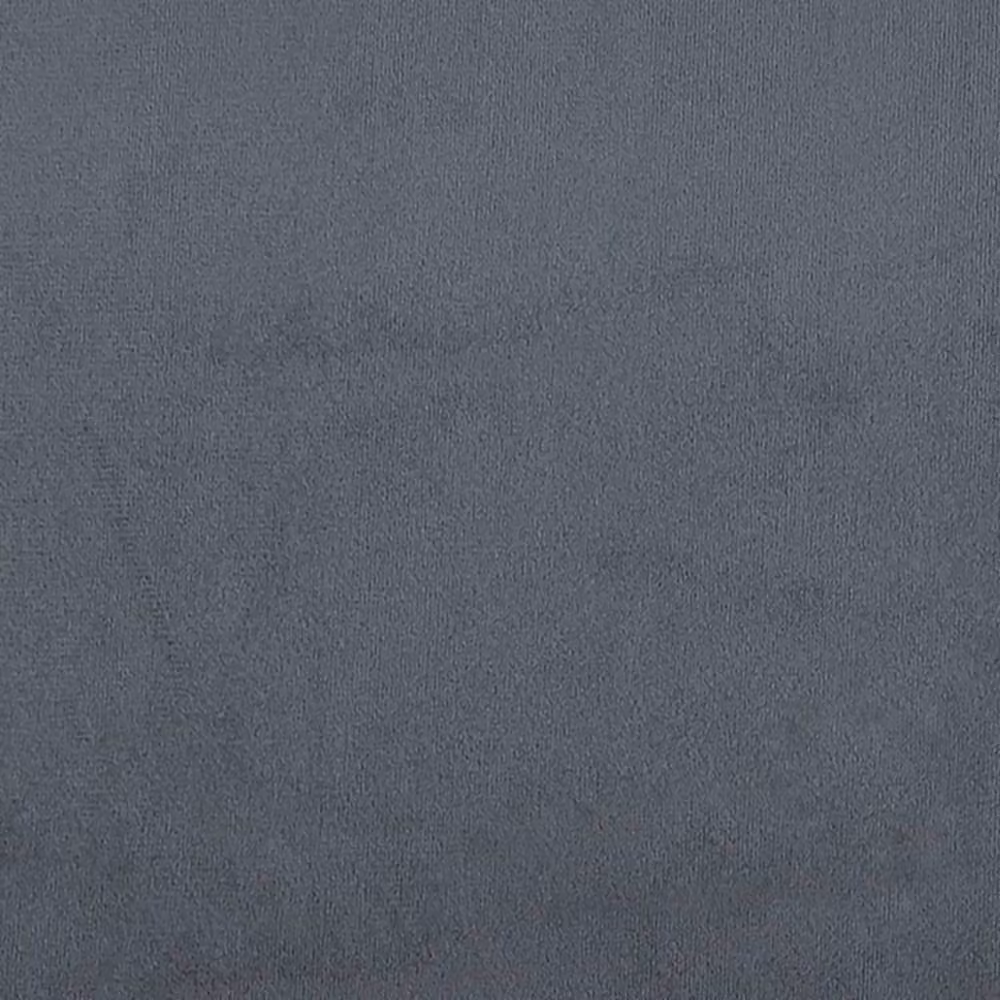 Berkfield Home Single Velvet Upholstered Bed Frame in Dark Grey, W/D/H: 90 x 190 cm – 5