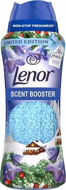 Lenor Mrs Hinch Alpine Escape Fabric Scent Booster Beads, Blue, 495g – 1