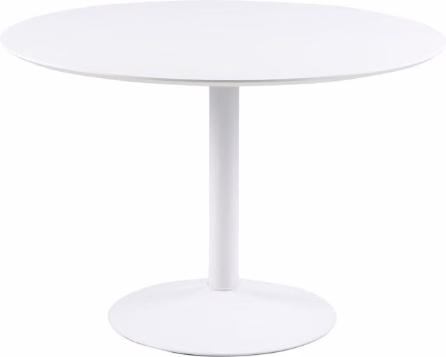 Furniture To Go Ibiza Round Dining Table in White