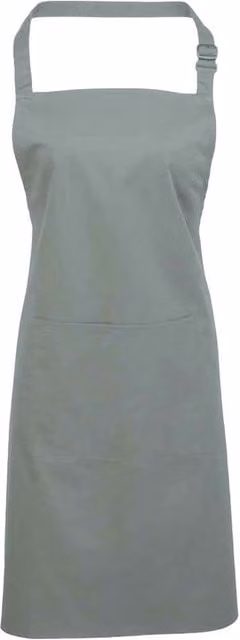 Premier Colours Pocket Full Apron in Light Grey