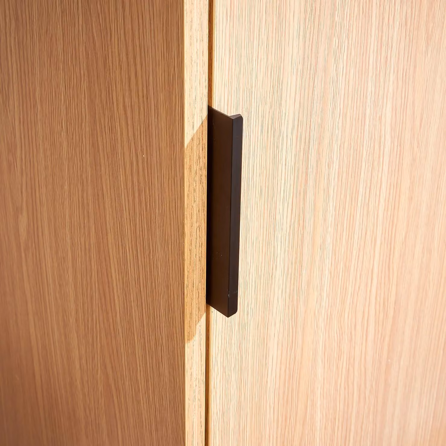 Home Source Phoenix 1 Door Wardrobe in Light Oak – 4