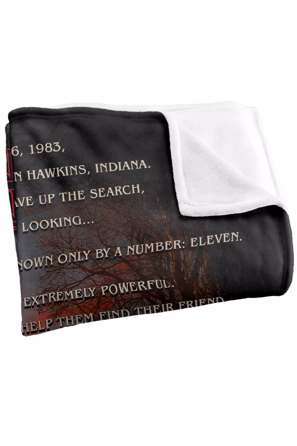 Stranger Things Upside Down Super Soft Throw Blanket, Multicolour, W: 152 cm, D: 127 cm – 3