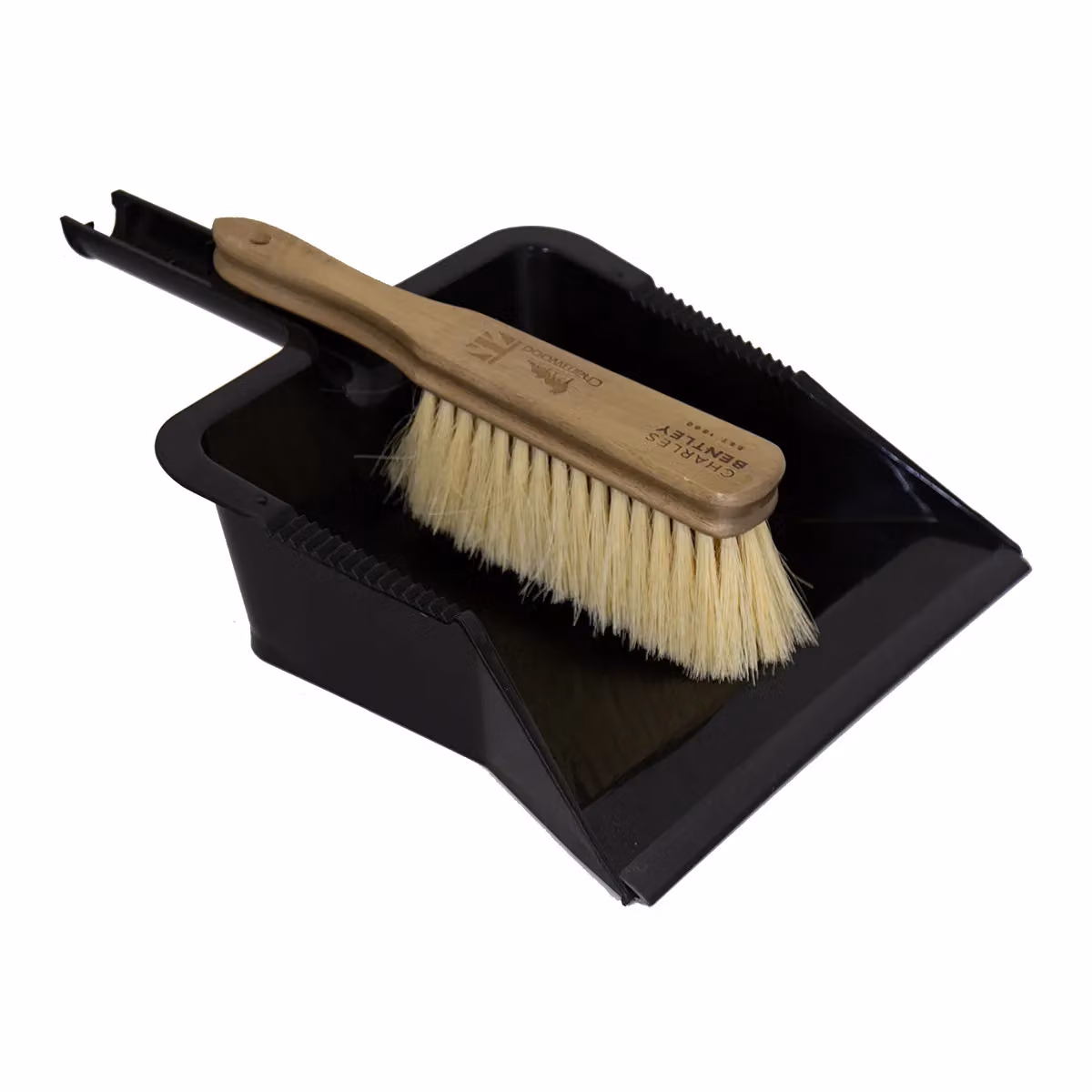 Charles Bentley Charnwood Dustpan and Tampico Hand Brush Set, Green, W/D/H: 43 x 31 x 10 cm – 2