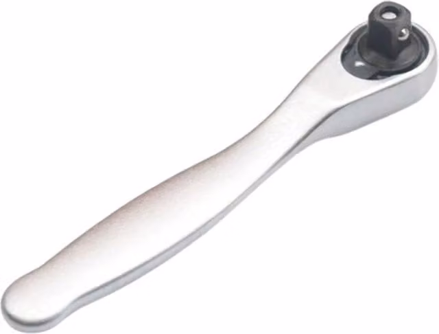 SPETLEK 1/4 inch Ratchet Socket Wrench in Silver