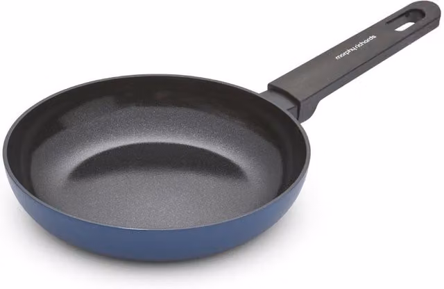 Morphy Richards Non-Stick Recycled Aluminium Frying Pan, Blue, 20 cm