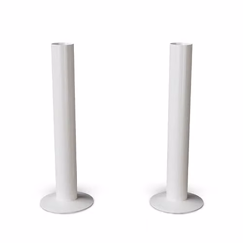 UK Radiators Polished Brass Pipe Sleeves, 2 Pack