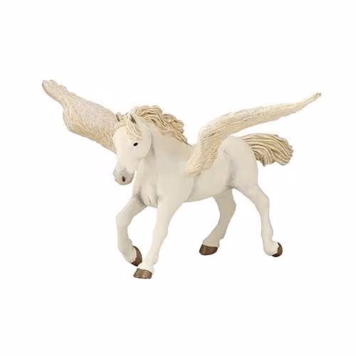 Papo Enchanted World Collection Realistic Fairy Pegasus Figure, White and Multicolour