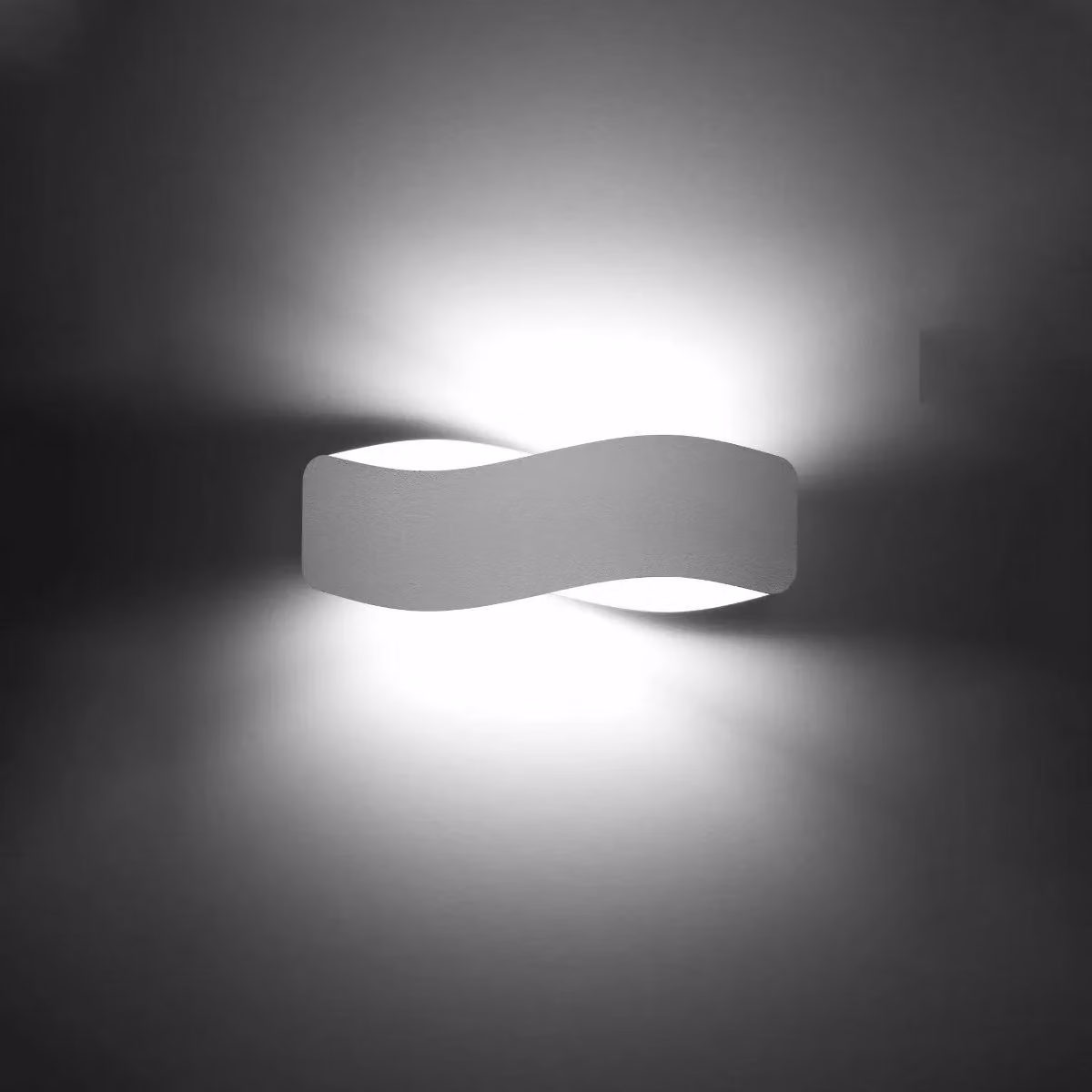Sollux Lighting Modern White Wall Lamp with 2 Lights, W/D/H: 40 x 15 x 12 cm – 2