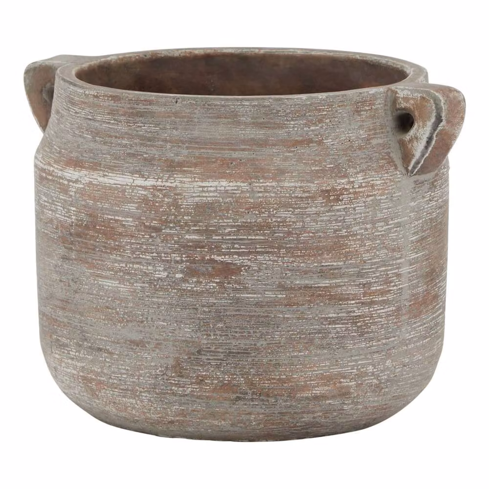 Wyld Haus Sundrift Hydria Stoneware Pot in Aged Brown, W/D/H: 18.0 x 15.0 x 18.0 cm – 2
