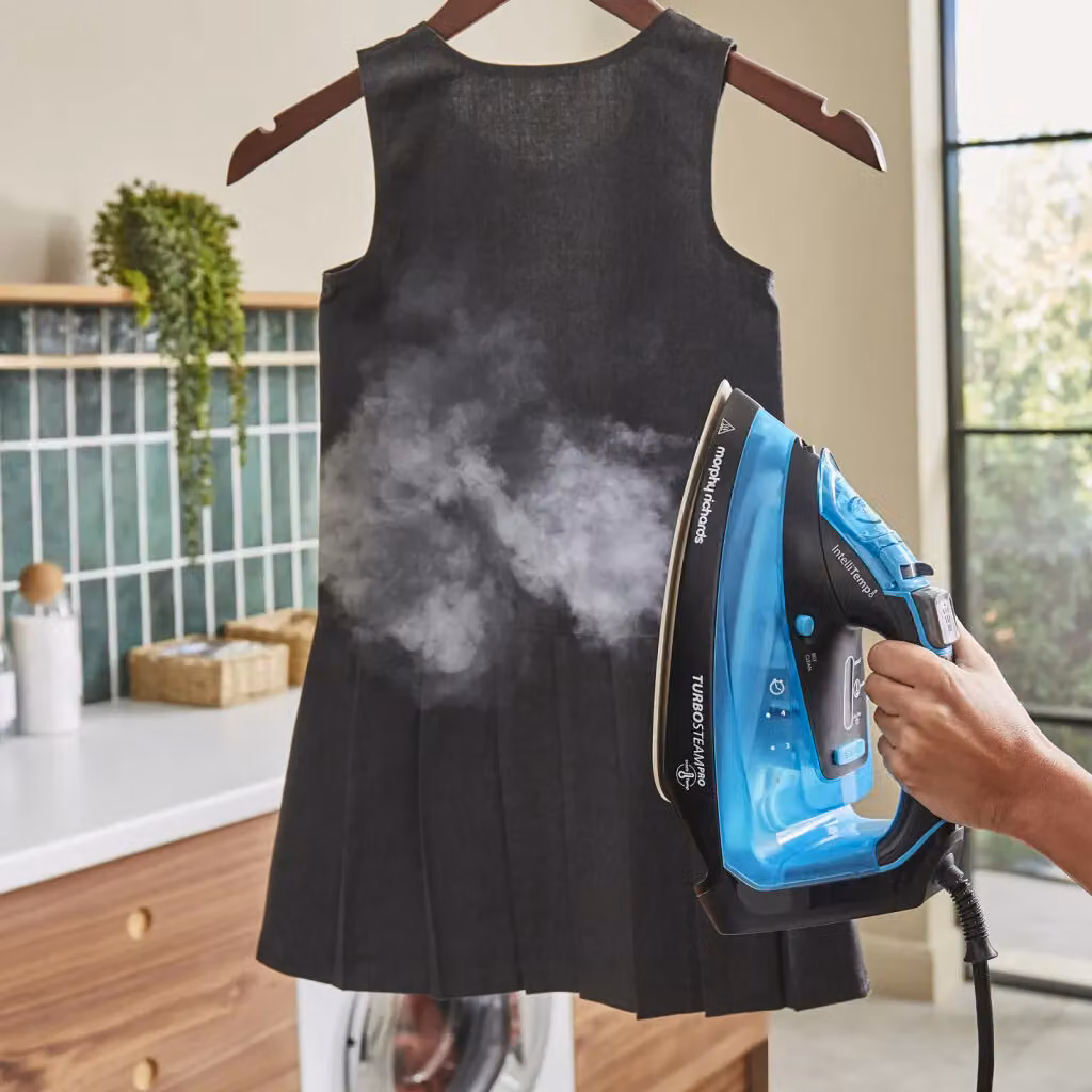 Morphy Richards Turbosteam Pro Digital Intellitemp Steam Iron in Blue – 6