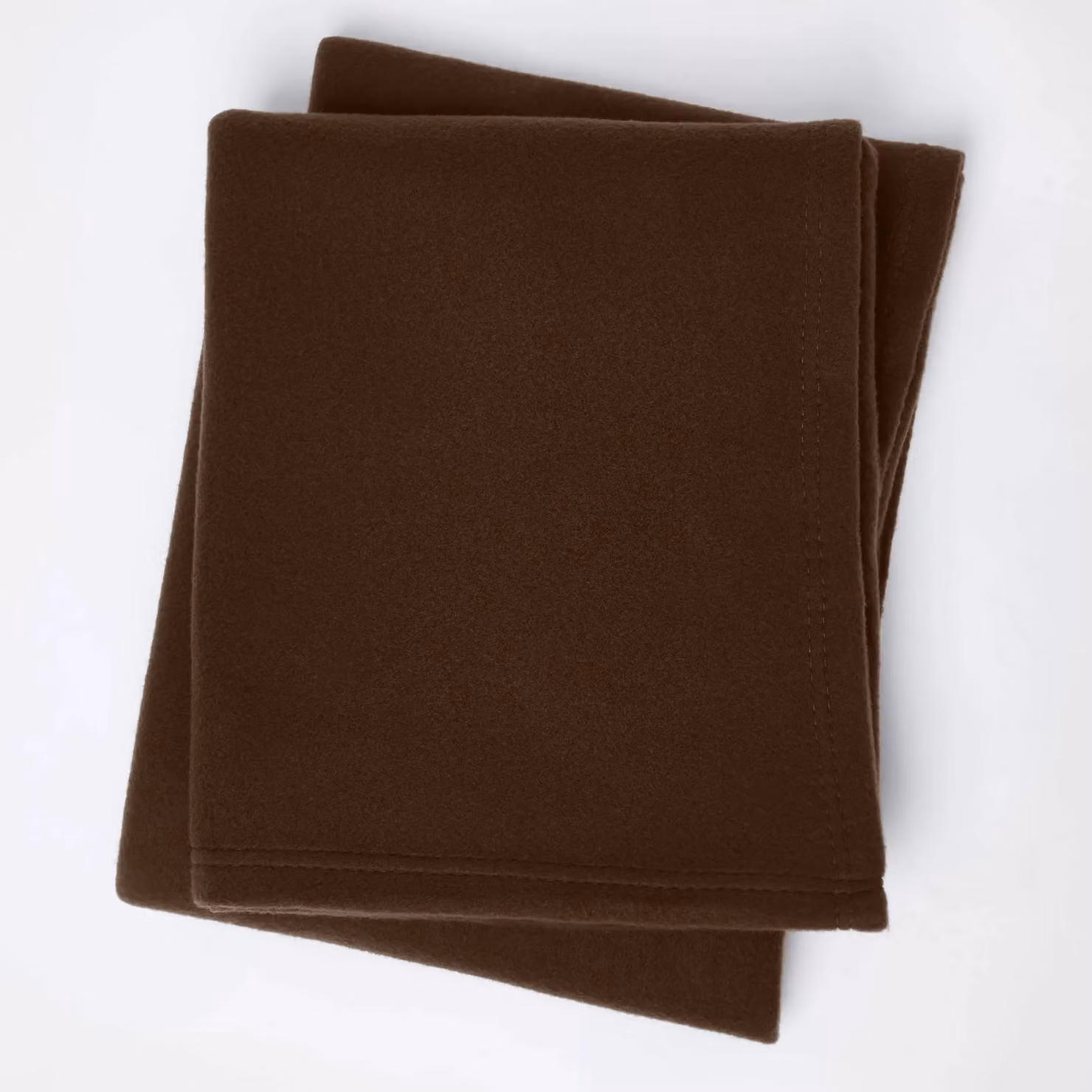 OHS Wholesale 10 Pack Plain Brown Fleece Blanket Sofa Throw, W/D/H: 200 x 240 cm – 2