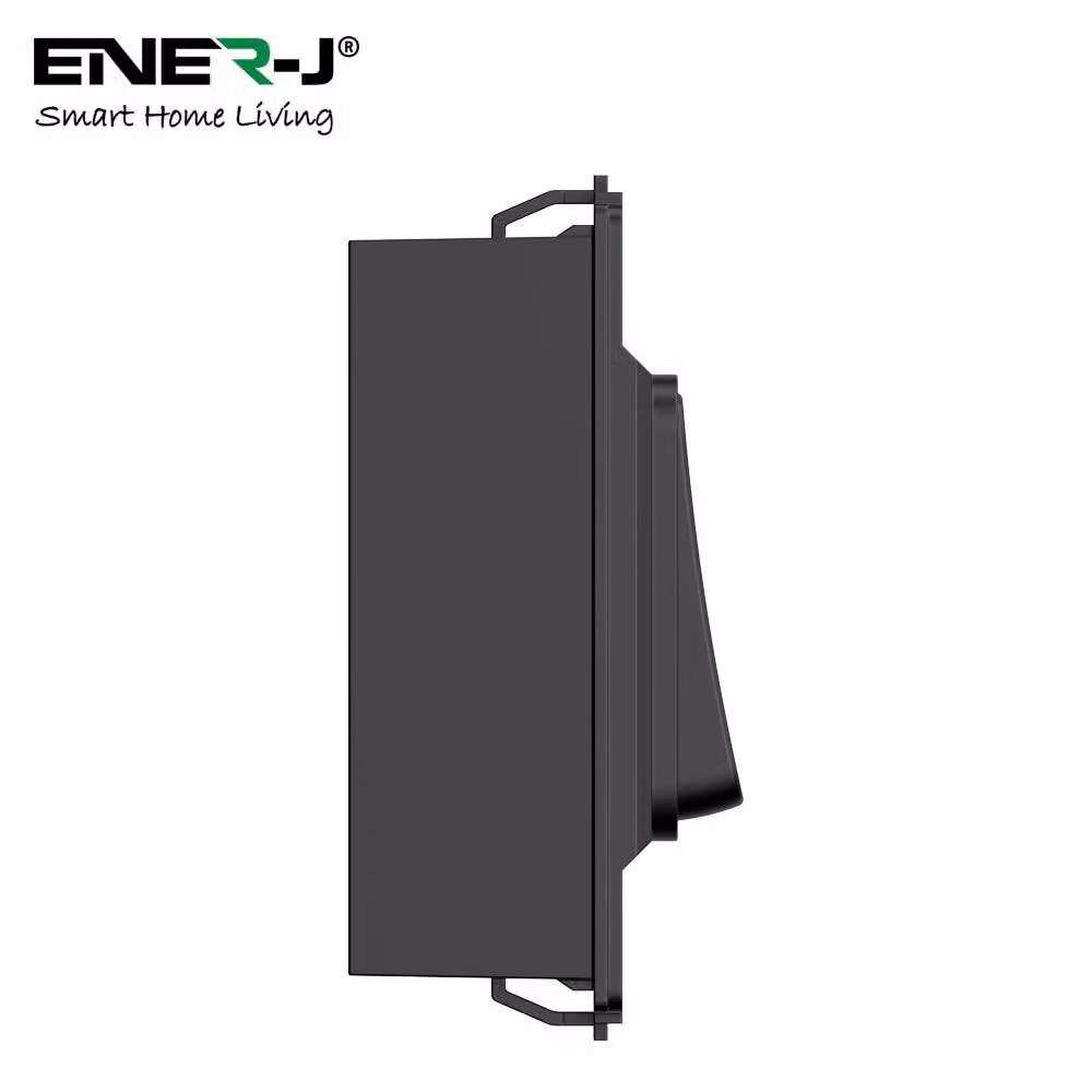 ENER-J Pro Series 1 Gang Wireless Kinetic Switch in Black MK Logic Style – 3