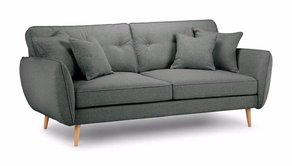 The Great Sofa Company Ailis Large Upholstered Sofa in Dark Grey Faro Slate – 2