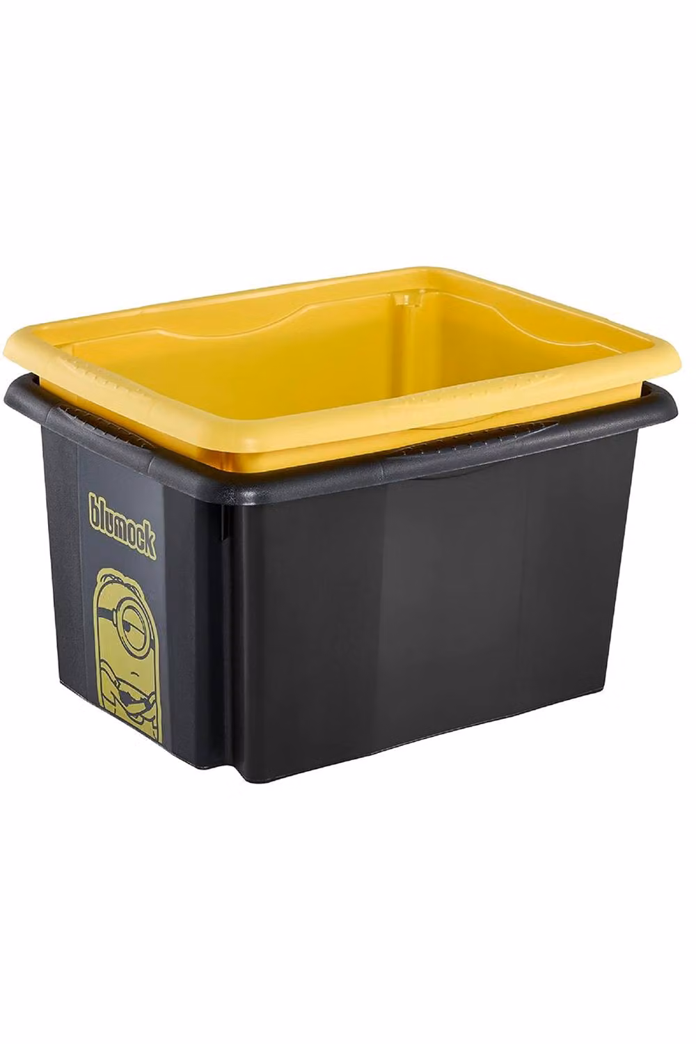 Keeeper Set of 3 Minions Turning Stacking Boxes, 15 Litre, Black – 4