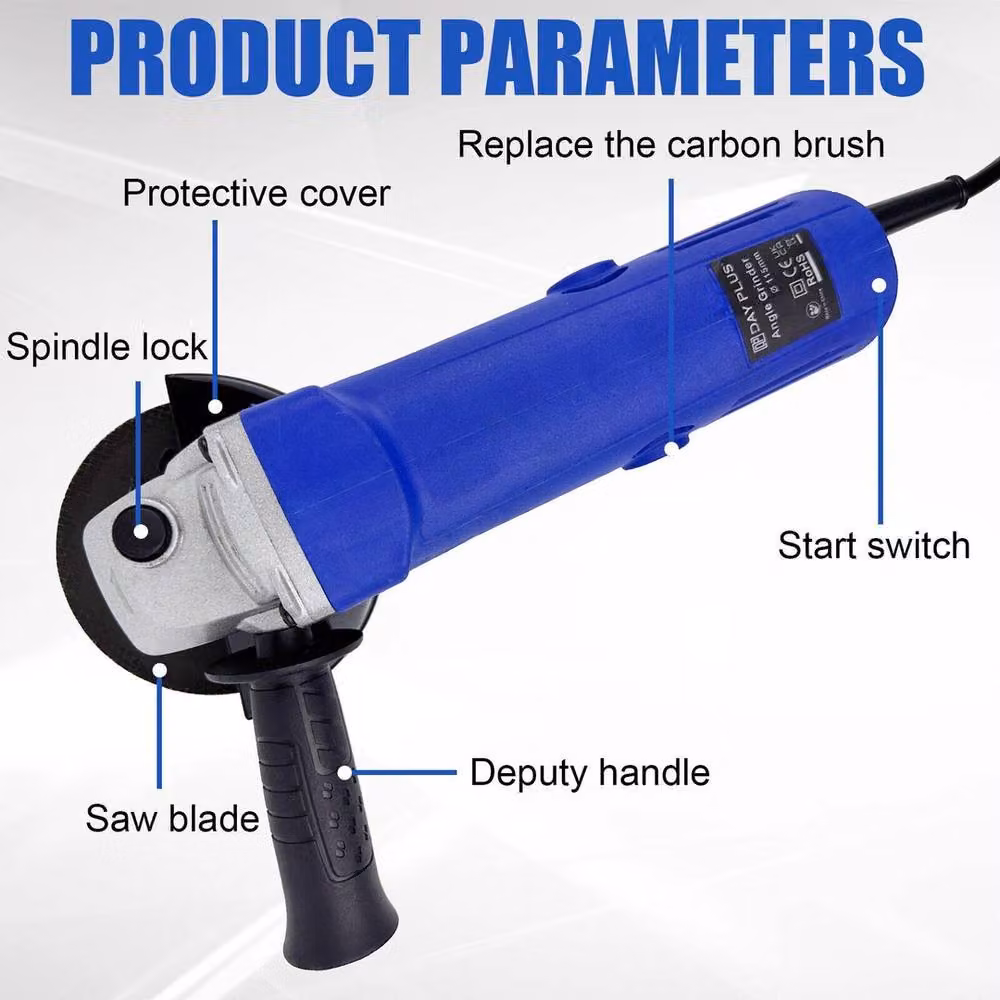 Kelvenix Blue Corded Electric Grinding Cut Sander Set – 3