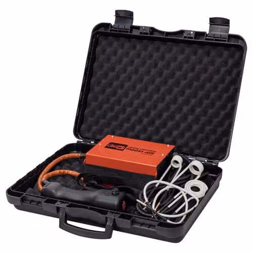 SIP Induction Heater Kit, 230V 1500W Handheld Inverter Unit with Shoulder Strap and 4 Piece Coil Kit in Red – 3