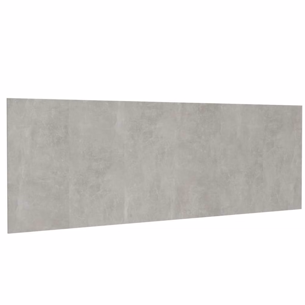 Berkfield Home Wall Headboard in Concrete Grey, Engineered Wood, W: 240 cm, D: 1.5 cm, H: 80 cm – 2