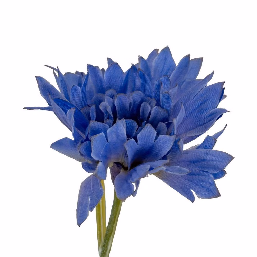 Lemon Pavilion Blue Cornflower Artificial Plastic Stem, W/D/H: 20 x 20 x 77 cm – 2