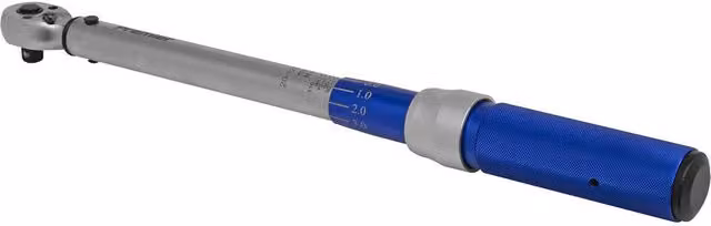 Loops Micrometer Style Torque Wrench with 3/8 inch Square Drive, 20 to 120 Nm Range, Chrome Vanadium