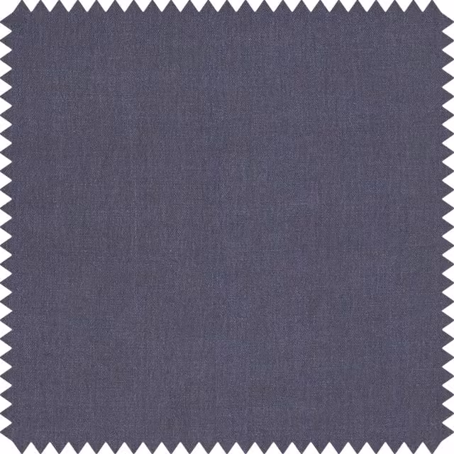 House of Hackney Heavenly Hemp Woad Blue and Purple Fabric