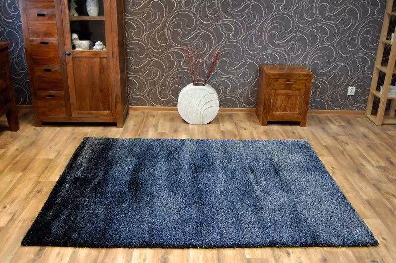 RugsX Verona Modern Rectangular Rug in Black, W: 80 cm, L: 150 cm – 3