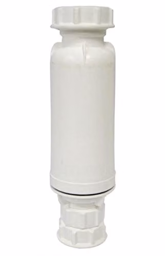 Floplast White Telescopic Pedestal Trap 32x40mm TD374T
