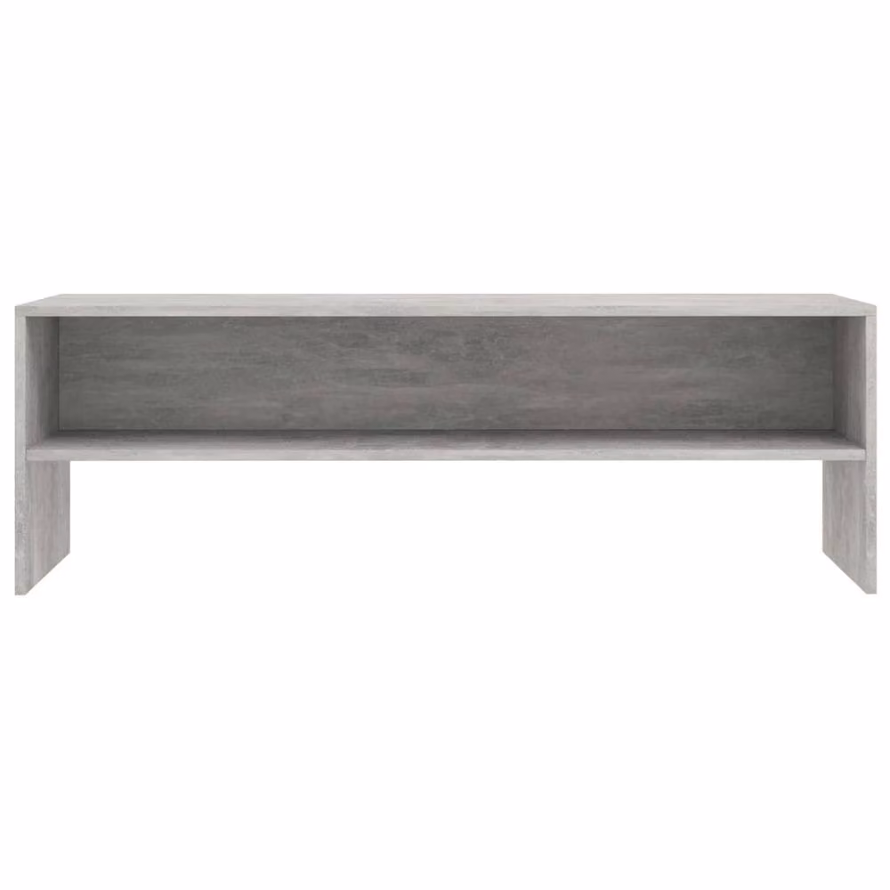 Berkfield Home TV Cabinet in Concrete Grey, W/D/H: 120 x 40 x 40 cm – 4