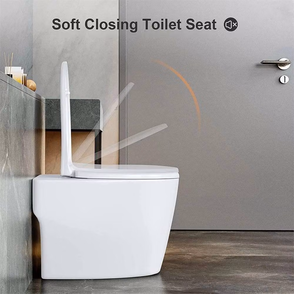 Nordara Quick Release Soft Close Heavy Duty Universal Fit Toilet Seat in White – 2