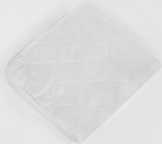 OHS Cosy Waterproof Quilted Mattress Protector Topper, White, 180 x 200 cm