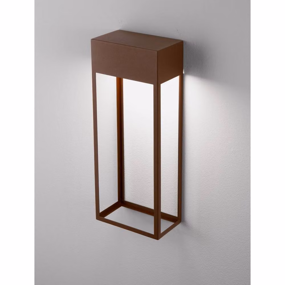 Netlighting Moby Outdoor LED Wall Lantern in Brown, 20W, 1545lm, 3000K, IP65 – 2