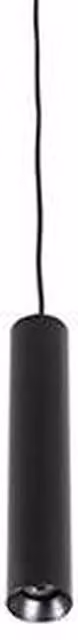 Faro Stan Modern Pendant Lamp, Black, 1x GU10 LED