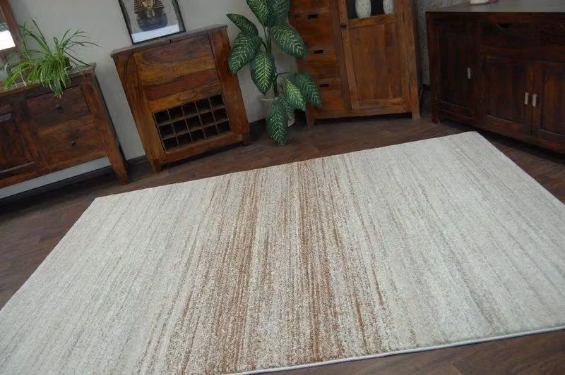 RugsX Shadow Abstract Modern Beige Rectangular Rug W: 120 cm, L: 170 cm – 2