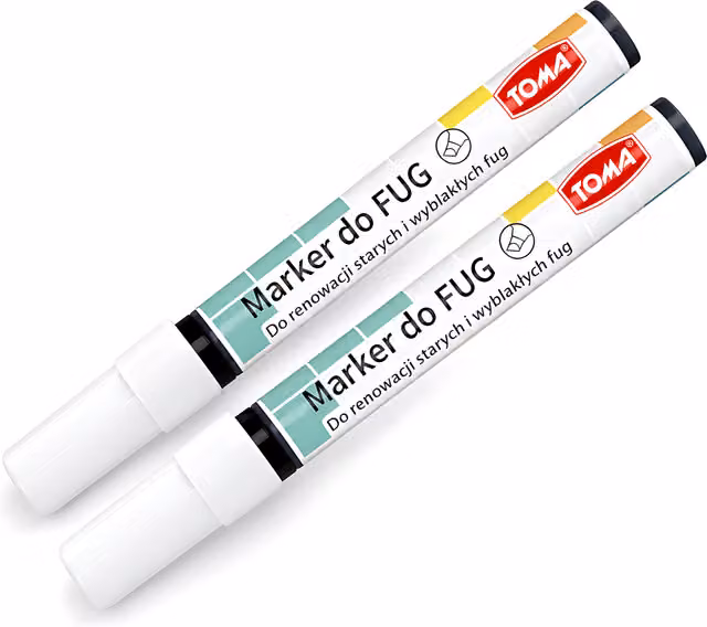 Sola Black Grout Marker Pen for Tile Joints, 2 Pack