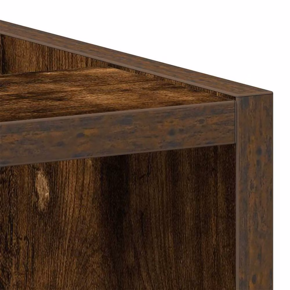 Berkfield Home Smoked Oak Kitchen Base Unit in Brown, W/D/H: 20 x 44.5 x 81.5 cm – 3