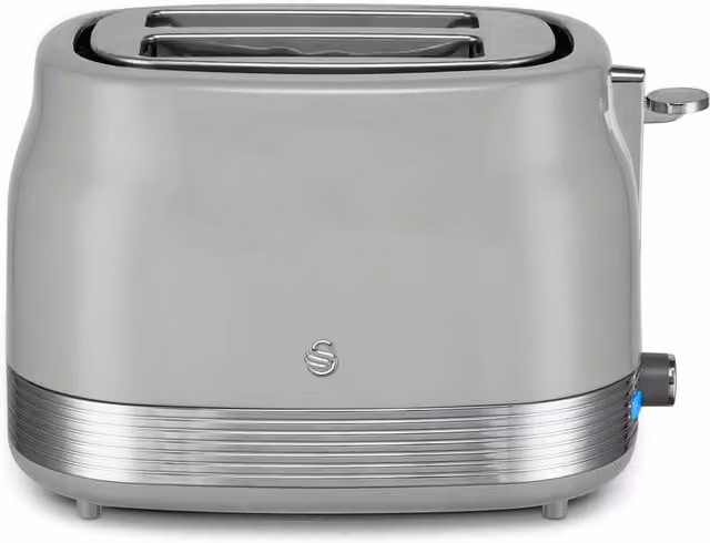 Swan Retro Revive 2 Slice Toaster - Grey