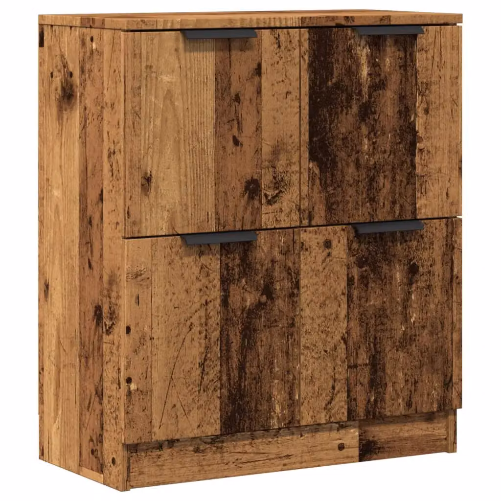 Berkfield Home Old Wood Sideboard in Brown, W/D/H: 60 x 30 x 70 cm – 2