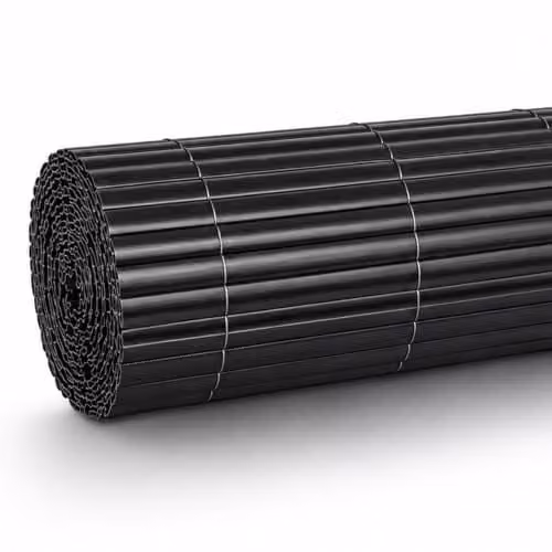 Oypla Grey PVC Matte Opaque Outdoor Garden Fencing Privacy Screen Roll – 7