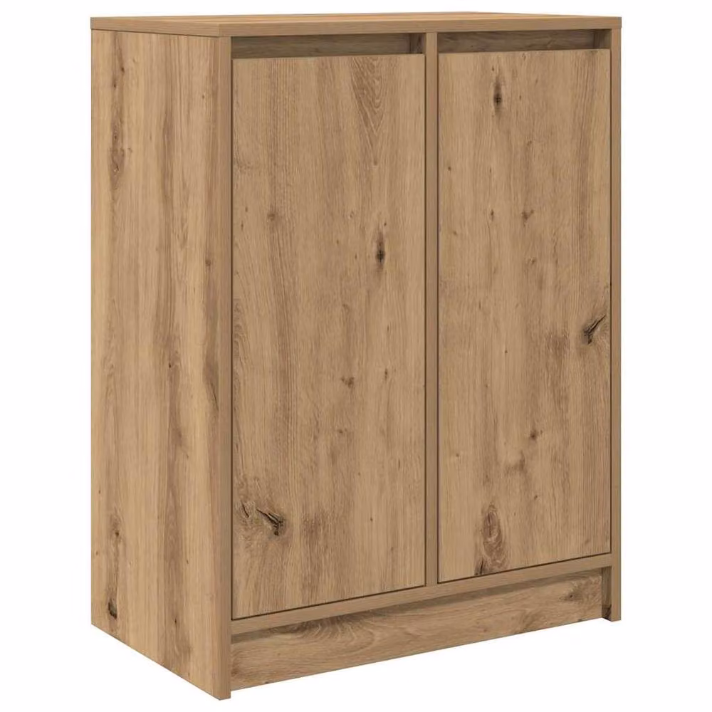 Berkfield Home Artisan Oak Sideboard in Brown, W/D/H: 57 x 34 x 76 cm – 2