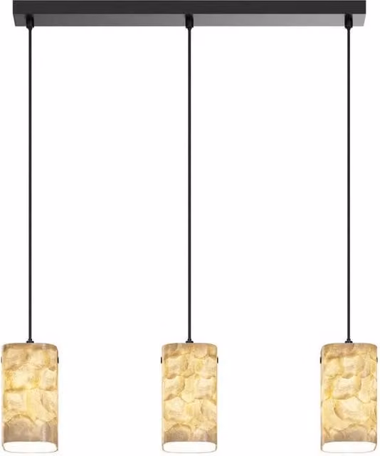 Netlighting Maris Bar Pendant Ceiling Light in Black with E14 Socket – 1