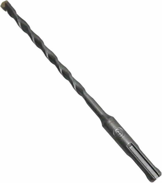 SupaTool Slotted Drill Shaft Masonry Drill Bit, Silver