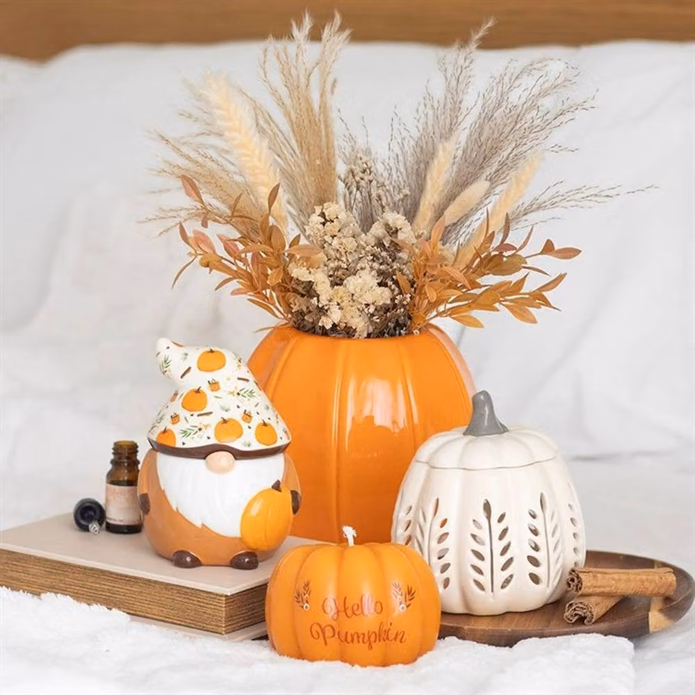 Uniqueful Autumn Days Gonk Ceramic Oil Burner in Multicolour – 2