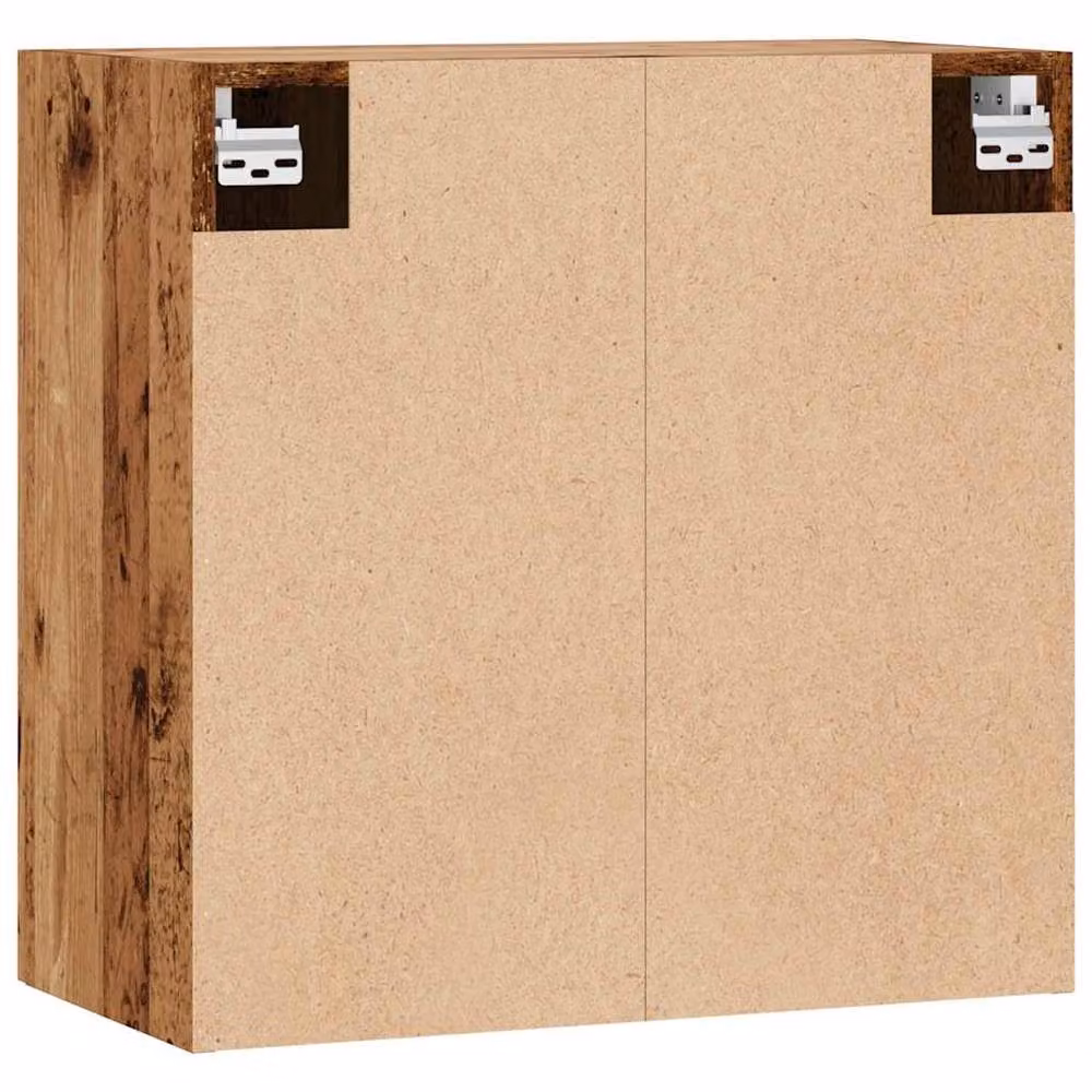 Berkfield Home Wall Mounted Cabinet in Old Wood Brown, W/D/H: 60 x 31 x 60 cm – 5