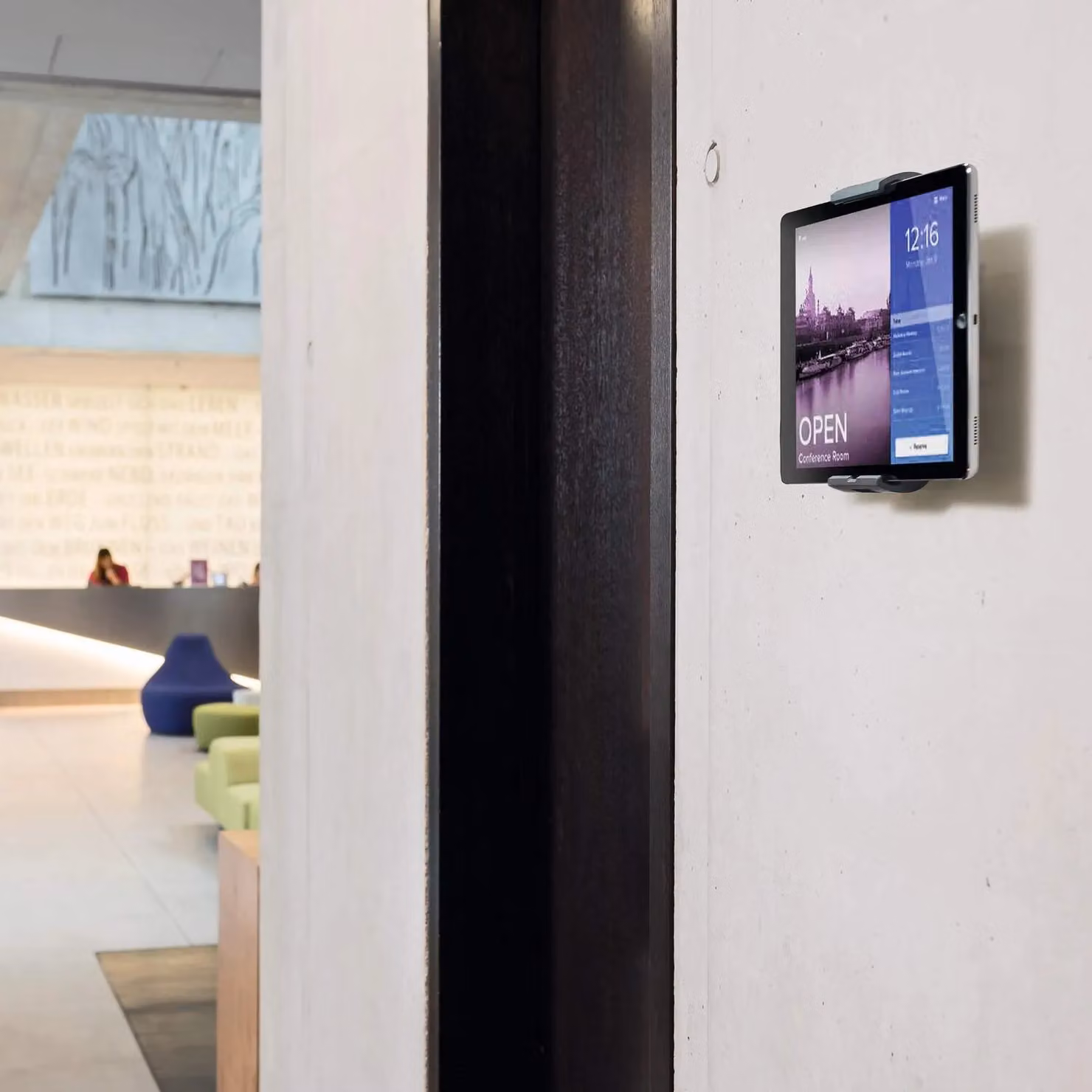 Durable Universal Tablet Holder Wall Mount, Lockable and Rotatable, Silver – 8