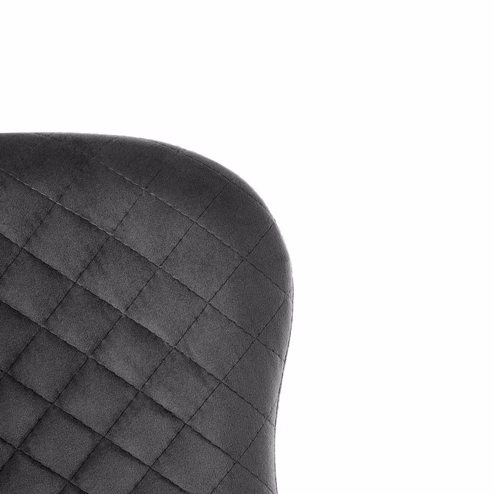 Cheshire Lochlan Executive Office Chair in Grey Velvet – 4