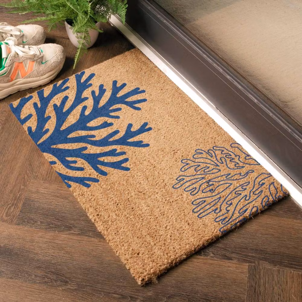 Artsy Mats Coral Doormat in Brown, W/D: 60 x 40 cm – 2